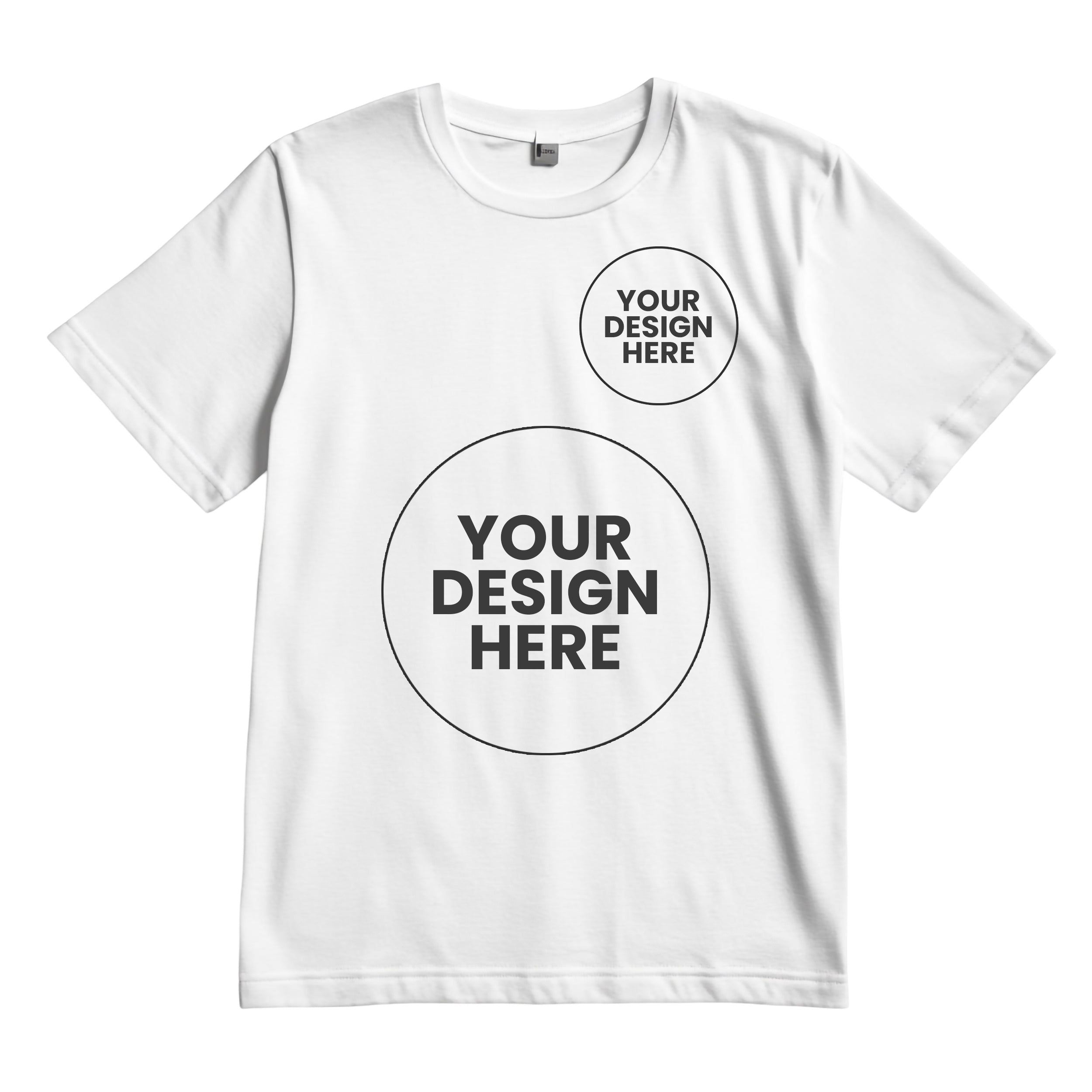 Custom Mens Round Neck T-Shirt